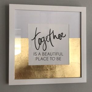 Together is a beautiful place to be